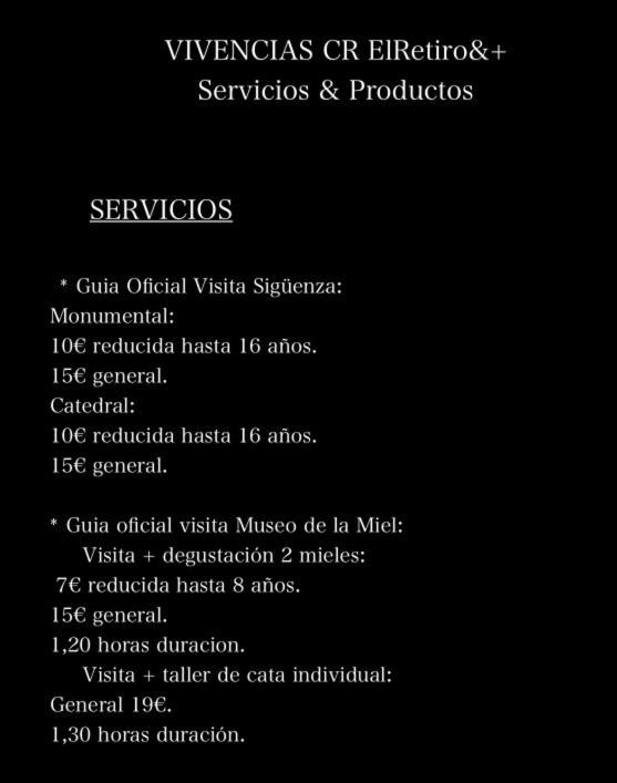 El Retiro & Gastro Vivencias Villa Siguenza Bagian luar foto
