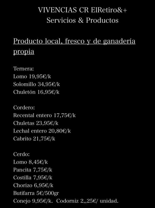 El Retiro & Gastro Vivencias Villa Siguenza Bagian luar foto